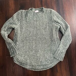 Faithful to my heart sage Sweater